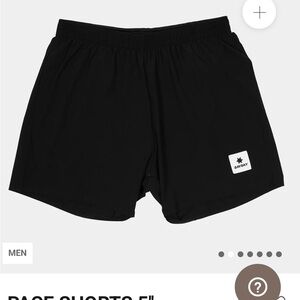 Saysky Black Pace Shorts Men's Athletic Running Shorts